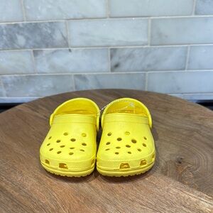 CROCS Kids Bright Yellow Clogs